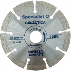 Deimantinis pjovimo diskas SPECIALIST+ Galactica, 125x10x22,2mm