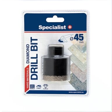 Deimantinė gręžimo karūna SPECIALIST+ M14, 45mm