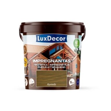 Medienos impregnantas LUXDECOR, 1l alyvmedžio sp.