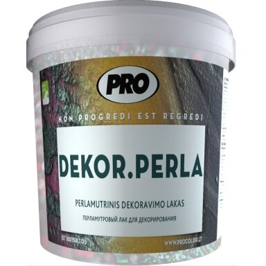 0,5KG LAKAS DEKOR PERLA PERLAS