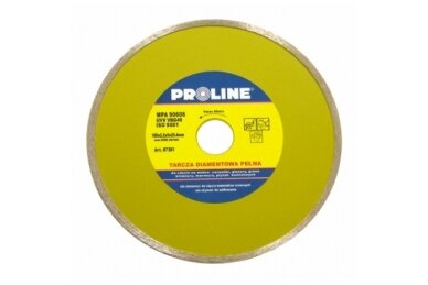 Diskas deimantinis šlapiam pjovimui PROLINE, 180x25,4mm
