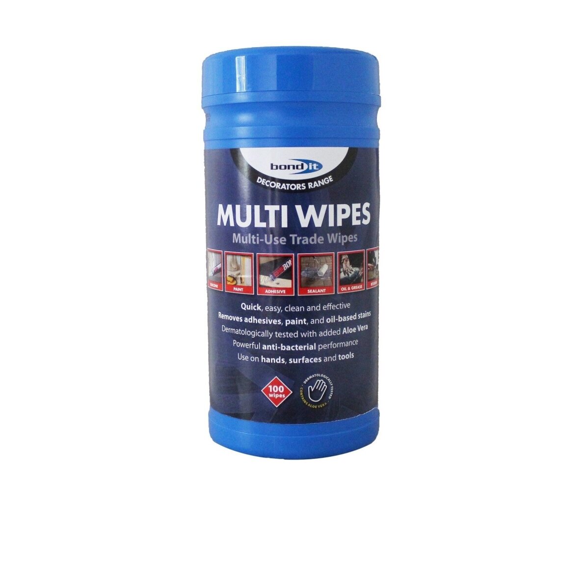 Drėgnos servetėlės BOND IT Multi-Wipes, 100vnt Drėgnos servetėlės BOND IT Multi-Wipes, 100vnt