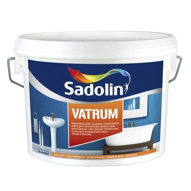 Dažai SADOLIN Vatrum, BW bazė, 5l balta sp. Dažai SADOLIN Vatrum, BW bazė, 5l balta sp.