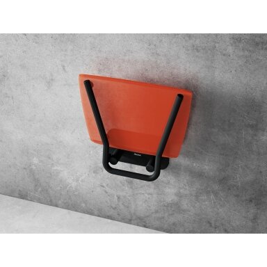 Dušo sėdynė Ovo B II, orange/juoda Dušo sėdynė Ovo B II, orange/juoda