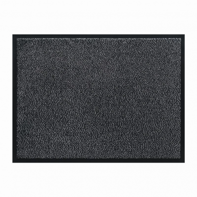 Durų kilimėlis MARS 007, 60x90cm tamsiai pilkas