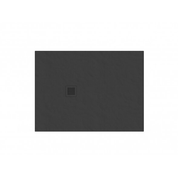 Dušo padėklas Slate Pro 120x90 juodas matinis Dušo padėklas Slate Pro 120x90 juodas matinis