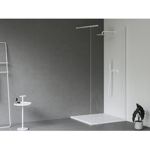 Dušo padėklas Slate Pro 90x90 baltas matinis 2