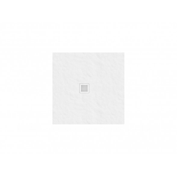 Dušo padėklas Slate Pro 90x90 baltas matinis