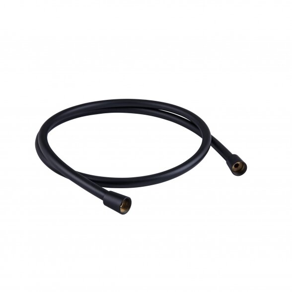 Dušo žarna PVC RUBINETA, 150cm juoda sp. Dušo žarna PVC RUBINETA, 150cm juoda sp.