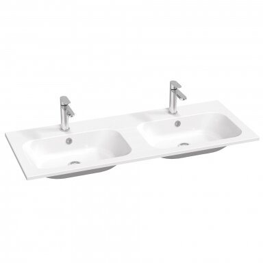Dvigubas praustuvas RAVAK Chrome Slim 120, 120x49cm