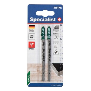 Dvipusis pjūklelis SPECIALIST+ 3101KR, 100mm 2vnt. Dvipusis pjūklelis SPECIALIST+ 3101KR, 100mm 2vnt.