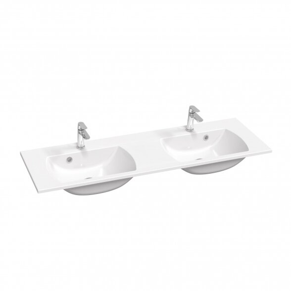 Dvigubas praustuvas RAVAK Classic Slim 130, 130x45cm