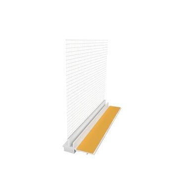 PVC deformacinis profilis langams su tinkleliu EJOT 108 Plus GAP09, 9mm 2,4m PVC deformacinis profilis langams su tinkleliu EJOT 108 Plus GAP09, 9mm 2,4m