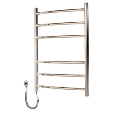 Rankšluosčių džiovintuvas WELLMER Classic 700-6, 700×530 85W kairė Rankšluosčių džiovintuvas WELLMER Classic 700-6, 700×530 85W kairė