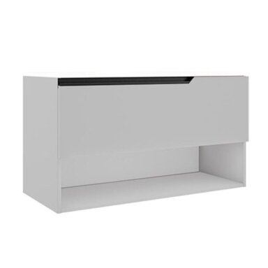 Pakabinama spintelė ELEVEN 80cm 1DR/1 šviesiai pilka(be praustuvo) Pakabinama spintelė ELEVEN 80cm 1DR/1 šviesiai pilka(be praustuvo)