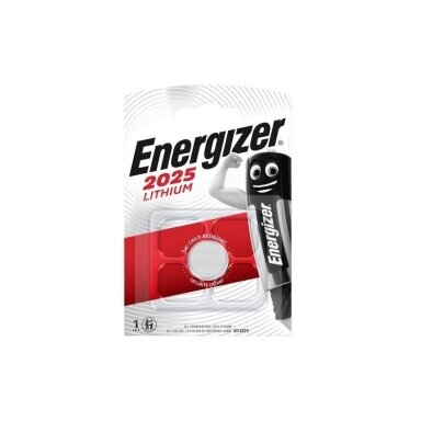 Elementai ENERGIZER CR2025, 1vnt