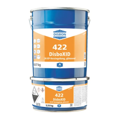 Epoksidinė derva CAPAROL Disboxid EMI 422 Clearcoat, 10kg skaidri sp. Epoksidinė derva CAPAROL Disboxid EMI 422 Clearcoat, 10kg skaidri sp.