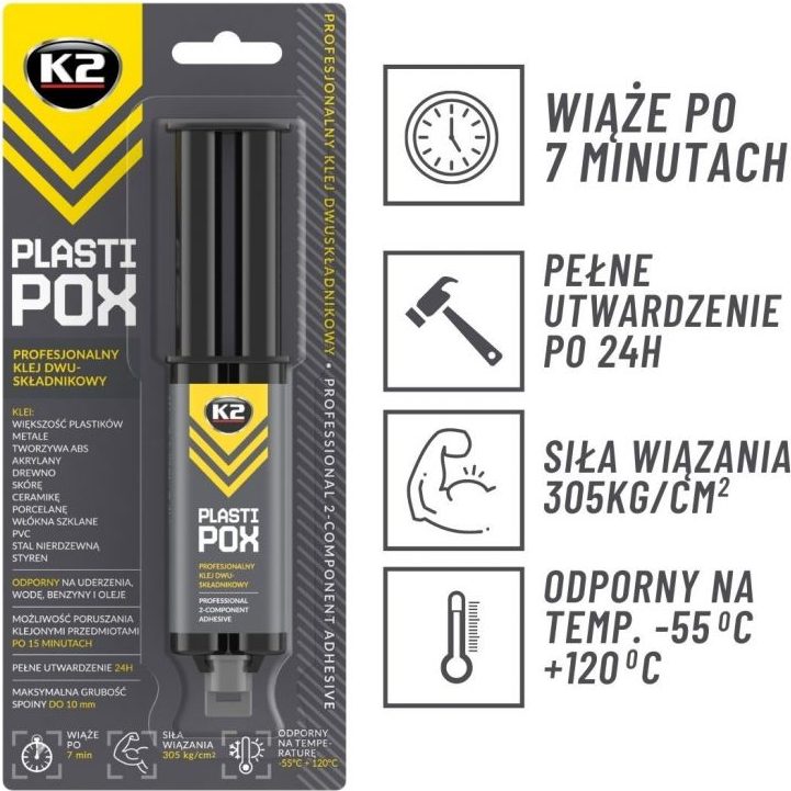 Epoksidiniai klijai K2 PLASTIPOX 1 Epoksidiniai klijai K2 PLASTIPOX 1