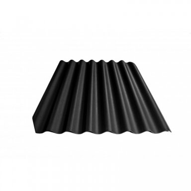 Banguoti lakštai ETERNIT Klasika, 1130x1250mm juoda sp. Banguoti lakštai ETERNIT Klasika, 1130x1250mm juoda sp.
