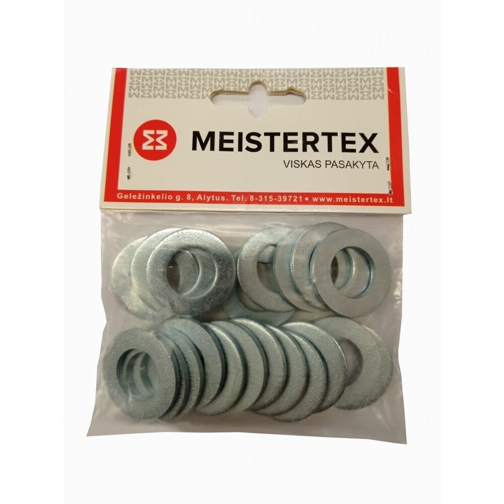 Poveržlės F14 DIN125 MEISTERTEX (20vnt) Poveržlės F14 DIN125 MEISTERTEX (20vnt)