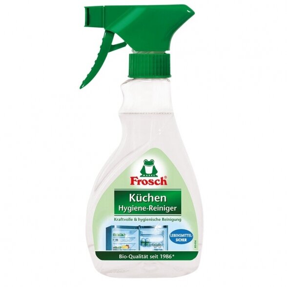 Higieninis virtuvės valiklis FROSCH, 300ml Higieninis virtuvės valiklis FROSCH, 300ml