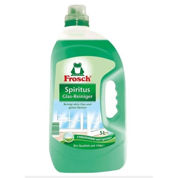 Stiklų valiklis FROSCH, spiritinis, 5l Stiklų valiklis FROSCH, spiritinis, 5l