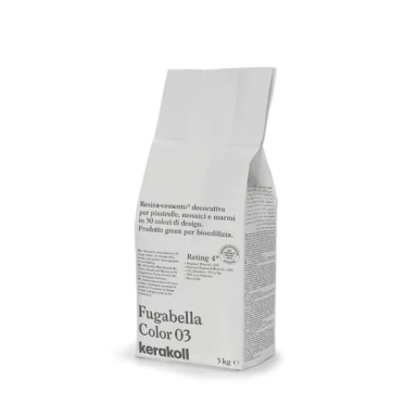 Cementinis plytelių siūlių glaistas FUGABELLA Color 03, 3kg Cementinis plytelių siūlių glaistas FUGABELLA Color 03, 3kg