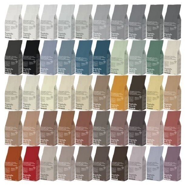 Cementinis plytelių siūlių glaistas FUGABELLA Color 24, 3kg 1