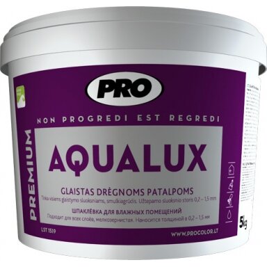 Glaistas PRO Aqualux, 5kg Glaistas PRO Aqualux, 5kg