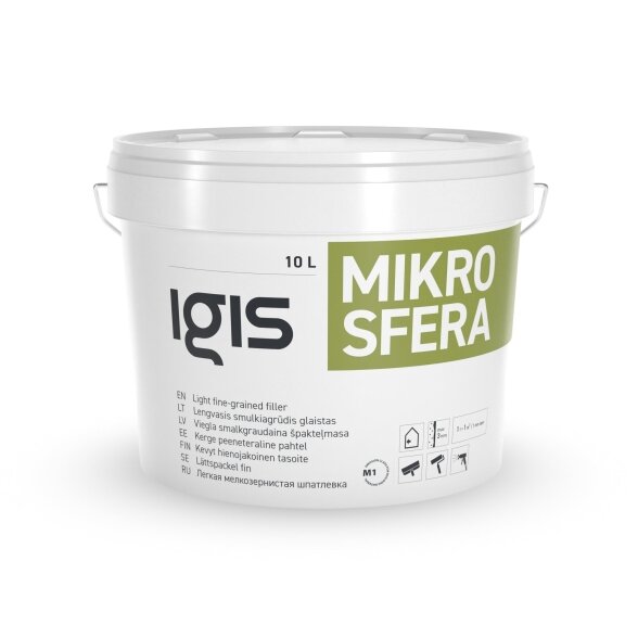 Glaistas IGIS Mikrosfera, 10l Glaistas IGIS Mikrosfera, 10l