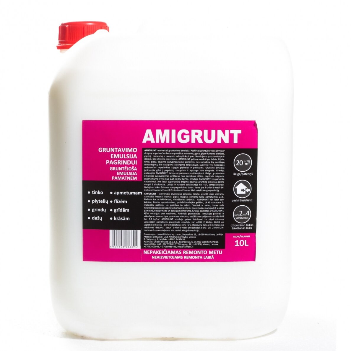Gruntas PRIMACOL Amigrunt, 10l Gruntas PRIMACOL Amigrunt, 10l
