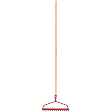 Grėblys su lenktais dantukais VERTAS, 36cm