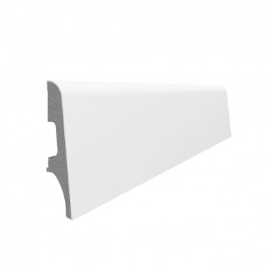 Grindjuostė PVC VOX Espumo, 240 x 6,5 x 1,6 cm, balta sp. (101)