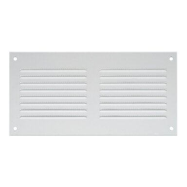 Ventiliacinės grotelės EUROPLAST MR2010, 200x100mm balta sp.