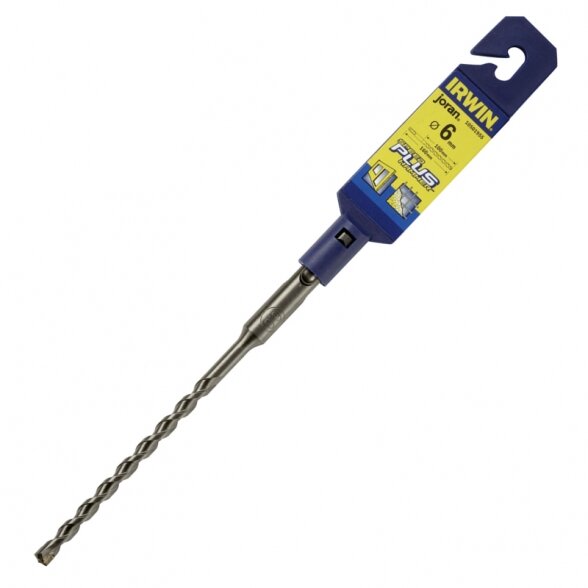 Grąžtas betonui IORWIN SDS Plus, 14x200/260mm Grąžtas betonui IORWIN SDS Plus, 14x200/260mm