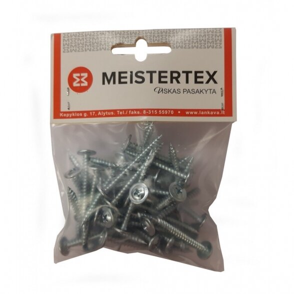 Savisriegis į metalą MEISTERTEX, 4,2x41 50vnt Savisriegis į metalą MEISTERTEX, 4,2x41 50vnt
