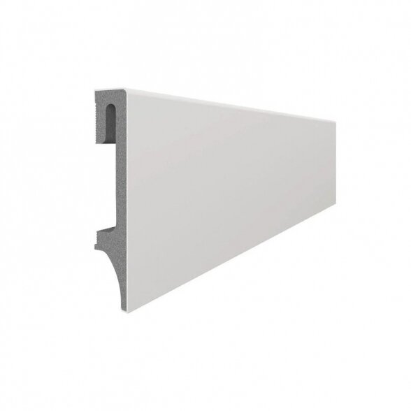 Grindjuostė PVC VOX Espumo, 240 x 8 x 1,6 cm, šviesiai pilka sp. (202) Grindjuostė PVC VOX Espumo, 240 x 8 x 1,6 cm, šviesiai pilka sp. (202)