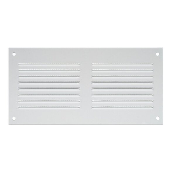 Ventiliacinės grotelės EUROPLAST MR2010, 200x100mm balta sp. Ventiliacinės grotelės EUROPLAST MR2010, 200x100mm balta sp.