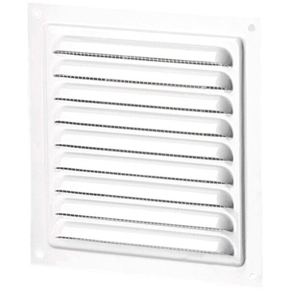 Ventiliacinės grotelės VENTS MVM125S, 125x125mm balta sp. Ventiliacinės grotelės VENTS MVM125S, 125x125mm balta sp.