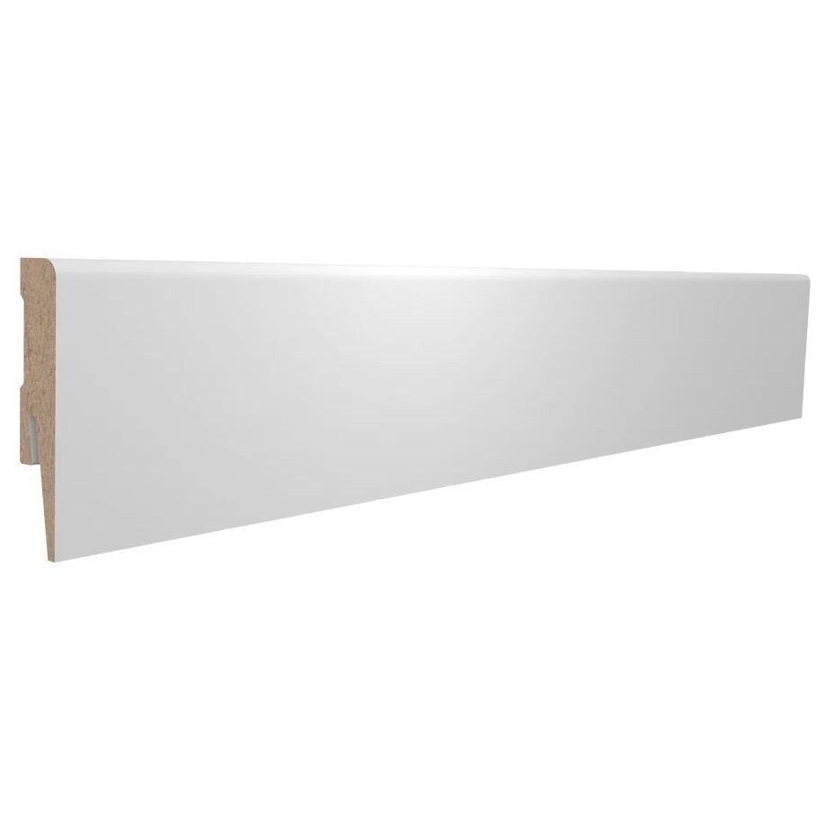 Grindjuostė MDF PRESTIGE P129, 240 x 8 x 1,6 cm, balta sp. (B134) Grindjuostė MDF PRESTIGE P129, 240 x 8 x 1,6 cm, balta sp. (B134)
