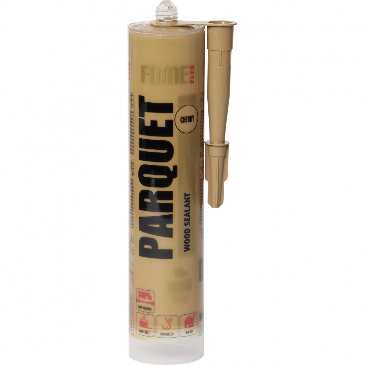Hermetikas medienai FOME FLEX Parquet Forme, 300ml vyšnios sp. Hermetikas medienai FOME FLEX Parquet Forme, 300ml vyšnios sp.