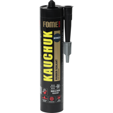 Hermetikas FOME FLEX Kauchuk, 300ml antracito sp. Hermetikas FOME FLEX Kauchuk, 300ml antracito sp.