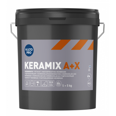 Hidroizoliacija KIILTO Keramix A+X, 10kg