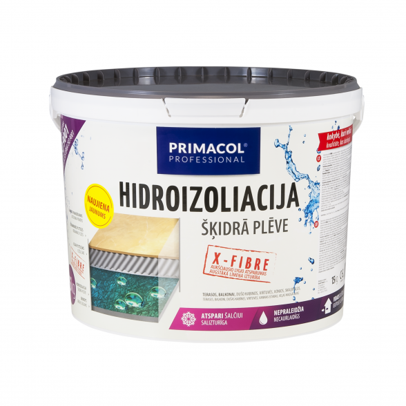 Hidroizoliacija PRIMACOL X-Fibre, 15kg Hidroizoliacija PRIMACOL X-Fibre, 15kg