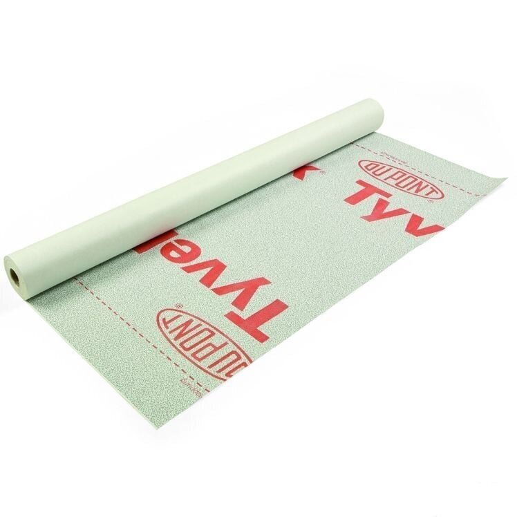 Hidroizoliacinė ir nuo vėjo apsauganti membrana TYVEK Solid Eltele, 150cm/75m2 1 Hidroizoliacinė ir nuo vėjo apsauganti membrana TYVEK Solid Eltele, 150cm/75m2 1