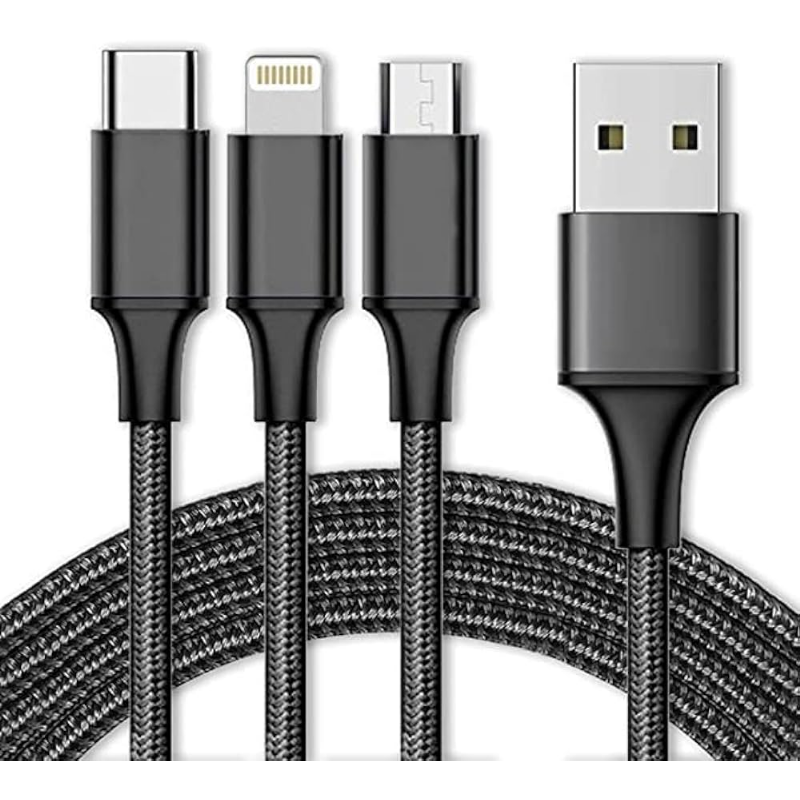 Įkrovimo laidas ALBURNUS USB Apple Micro USB Type-C 1 Įkrovimo laidas ALBURNUS USB Apple Micro USB Type-C 1