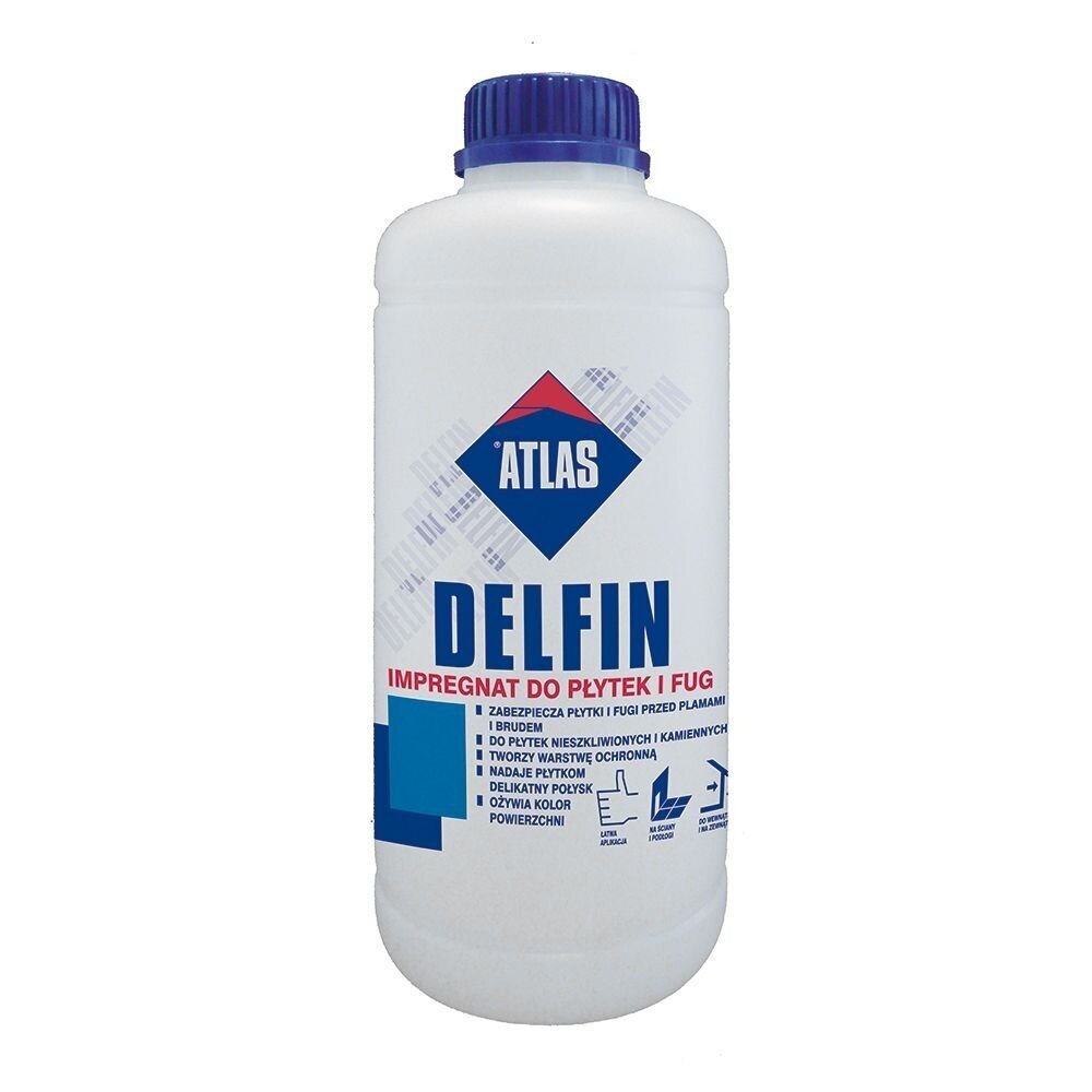 Apsaugos priemonė plytelių siūlėms ATLAS Delfin, 1kg Apsaugos priemonė plytelių siūlėms ATLAS Delfin, 1kg