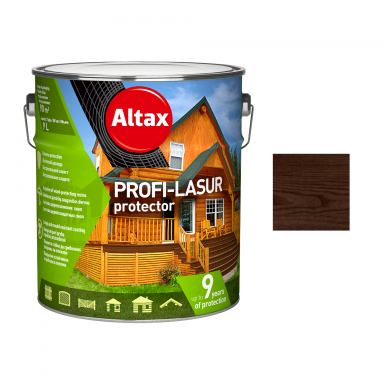 Medienos impregnantas ALTAX Profi Lasur, 9l palisanderio sp.