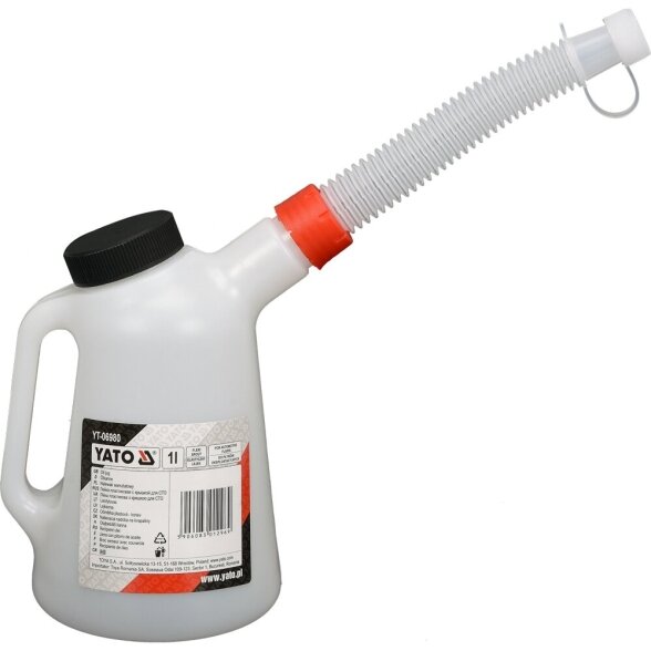 Alyvos užpylimo indas YATO YT-06980, 1l Alyvos užpylimo indas YATO YT-06980, 1l