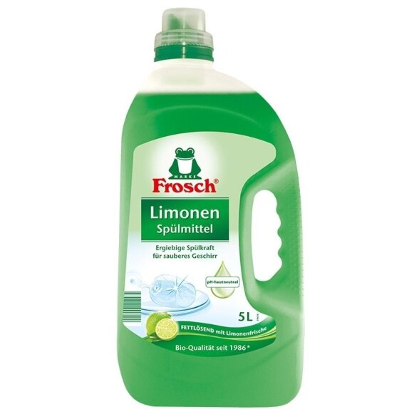 Indų ploviklis FROSCH Spullmittel, 5l Indų ploviklis FROSCH Spullmittel, 5l